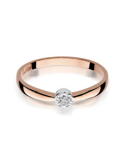 Rose gold engagement ring...