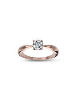 Rose gold engagement ring...