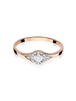 Rose gold engagement ring...