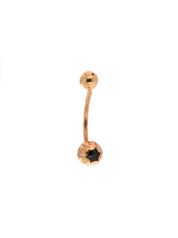 Rose gold belly ring GR14-02