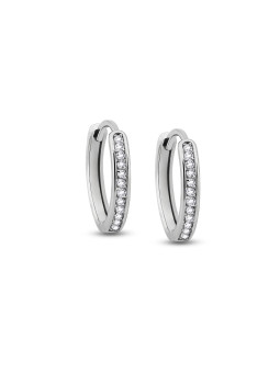 White gold diamond earrings...