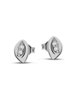 White gold diamond earrings...