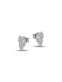 White gold diamond earrings...