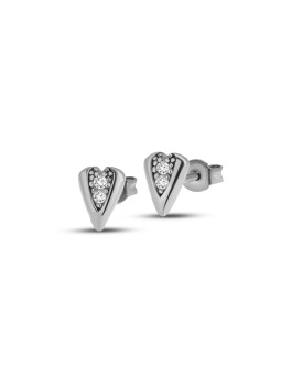 White gold diamond earrings...