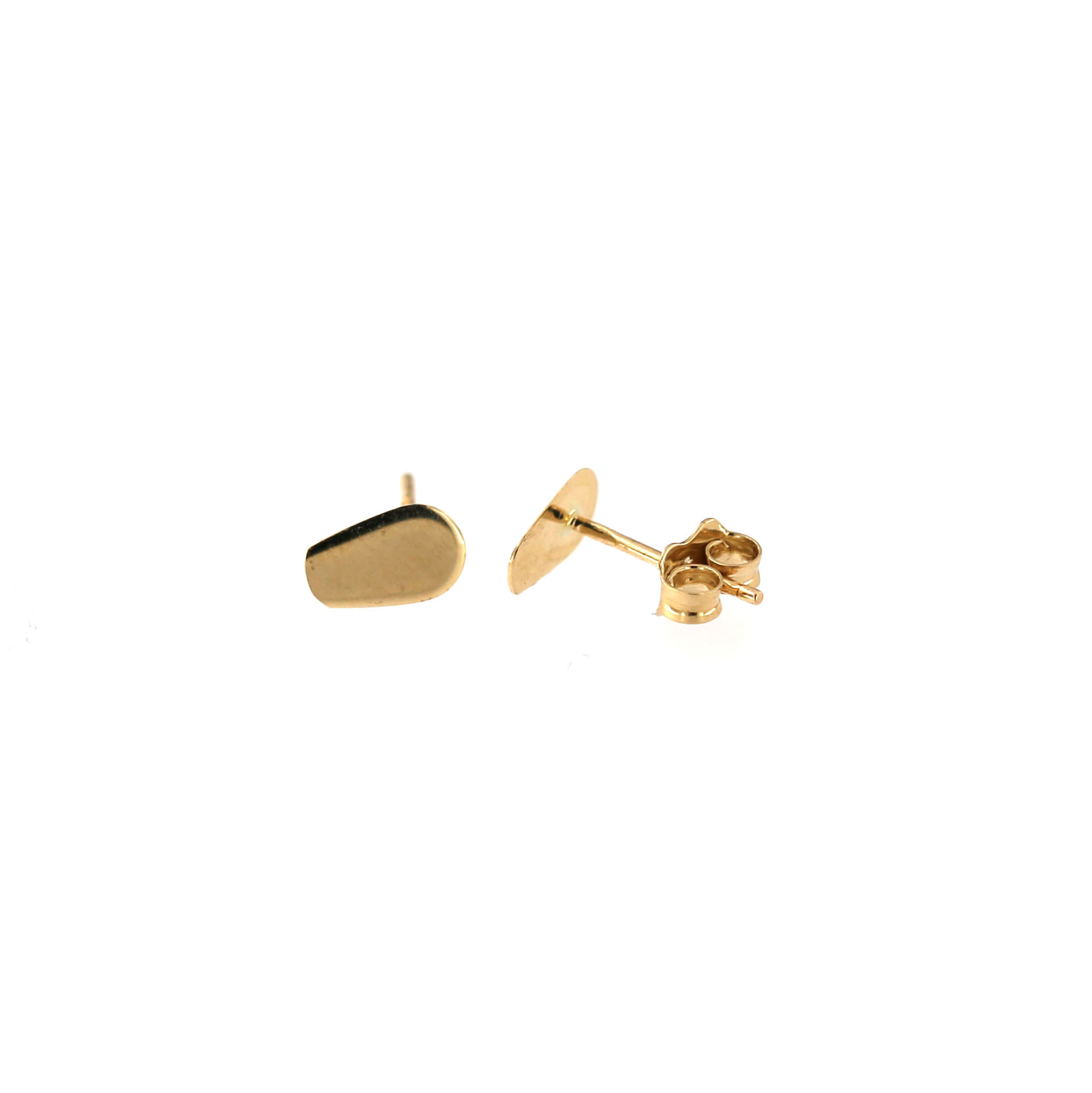 Yellow gold stud earrings BGV04-05-03