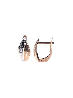 Rose gold earrings BRA02-08-26