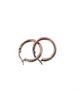 Rose gold earrings BRR01-11-14