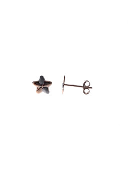 Rose gold flower pin...