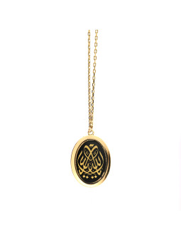 Yellow gold pendant...