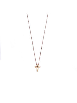 Rose gold pendant necklace...