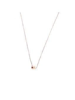 Rose gold pendant necklace...