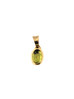 Yellow gold pendant AGAK-Z-05