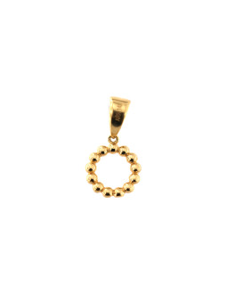 Yellow gold pendant AGBL03-43