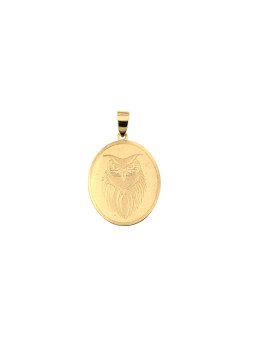 Yellow gold medallion...