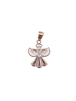 Rose gold angel pendant...