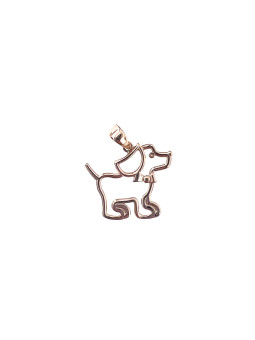 Rose gold dog pendant ARG19-01