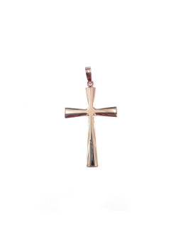 Rose gold cross pendant...