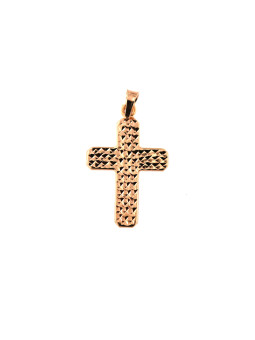 Rose gold cross pendant...