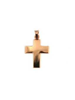 Rose gold cross pendant...