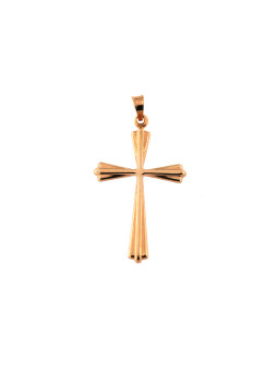 Rose gold cross pendant...