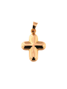 Rose gold cross pendant...