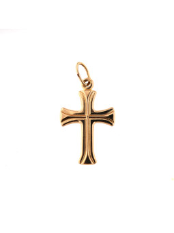 Rose gold cross pendant...