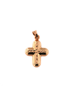 Rose gold cross pendant...