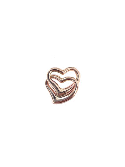 Rose gold heart pendant...