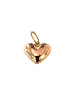 Rose gold heart pendant...