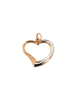 Rose gold heart pendant...