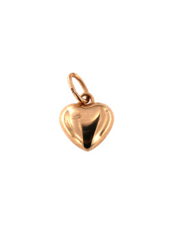 Rose gold heart pendant...