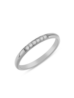 White gold ring with...