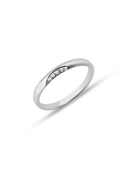 White gold ring with...