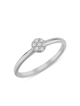 White gold engagement ring...