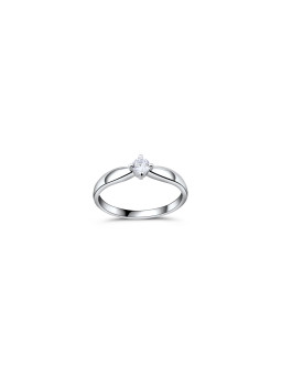 White gold engagement ring...