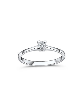 White gold engagement ring...