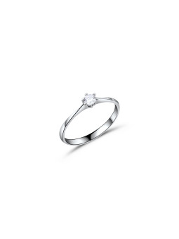 White gold engagement ring...