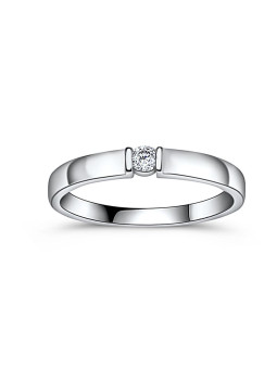 White gold engagement ring...