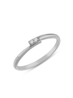 White gold engagement ring...