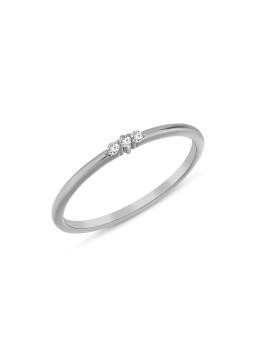 White gold engagement ring...