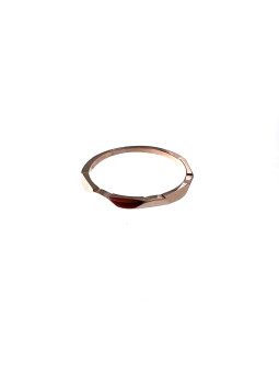 Rose gold ring DRB03-48 16.5MM