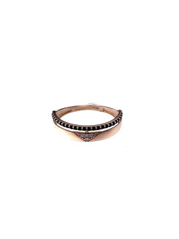 Rose gold zirconia ring...