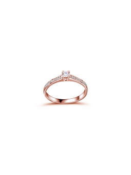 Rose gold engagement ring...