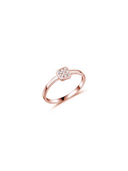 Rose gold engagement ring...