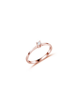 Rose gold engagement ring...