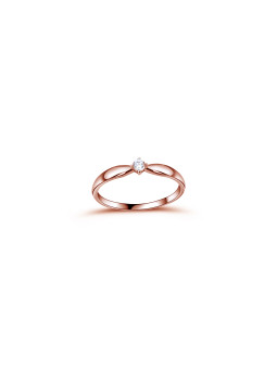 Rose gold engagement ring...