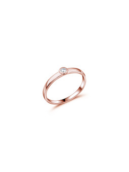 Rose gold engagement ring...