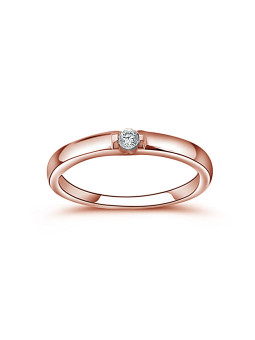 Rose gold engagement ring...