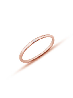 Rose gold engagement ring...