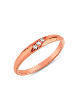 Rose gold engagement ring...